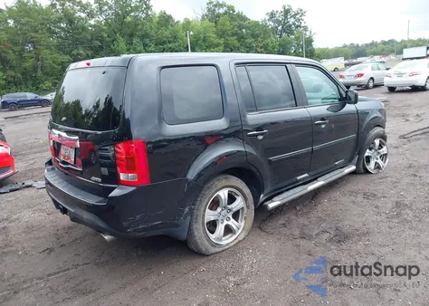 2014 Honda Pilot Ex-L from USA, damaged, VIN 5FNYF4H52EB053400